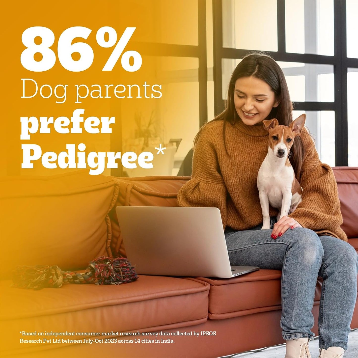 Pedigree Puppy Wet Dog Food, Chicken & Liver Chunks in Gravy, 70 g, Complete & Balanced Meal for Puppies