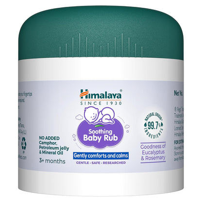 Himalaya Soothing Baby Rub (15ml) | with Eucalyptus Oil | Releives Nasal Congestion & helps easy breathing