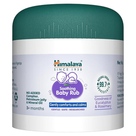 Himalaya Soothing Baby Rub (15ml) | with Eucalyptus Oil | Releives Nasal Congestion & helps easy breathing