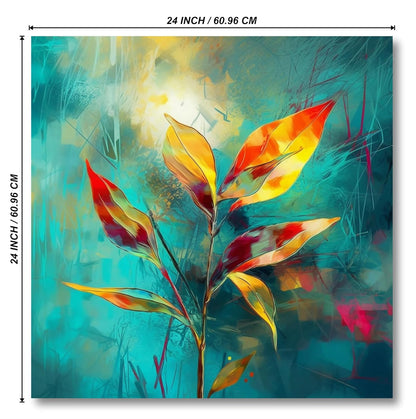 flower modern art canvas home decor wall paintings with frame painting for living room wall decoration office 24 inch x 24 inch CR-282