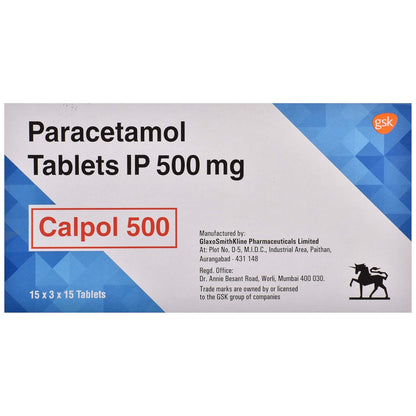 Calpol 500 - Strip of 15 Tablets
