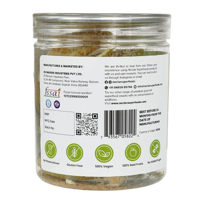 Nectar Superfoods Lemon slices - 35 grams Jar-Pack of 1 Nos | 100% Natural & Pure | No Preservatives, No Sugar Added, Vegan | Ideal for Cooking & Seasoning | Made in India