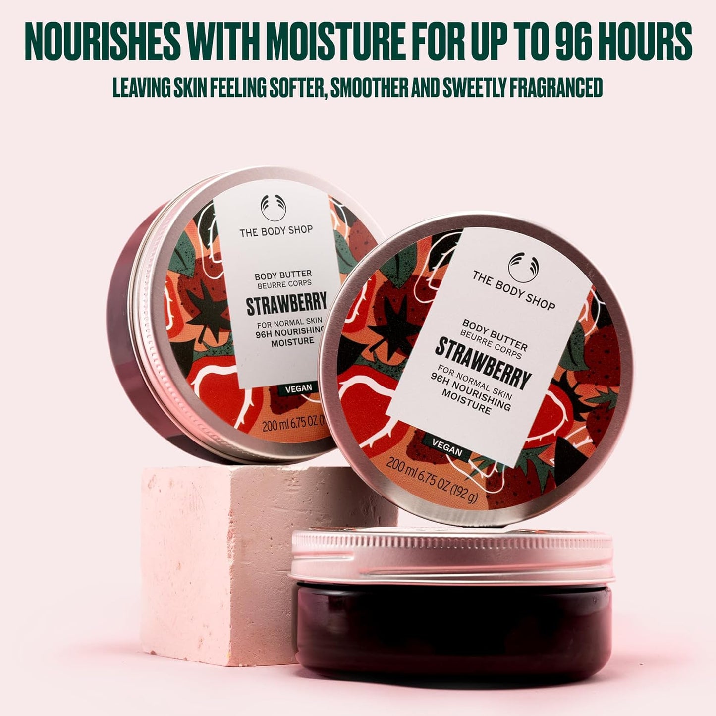 The Body Shop Strawberry Softening Body Butter, 200ml