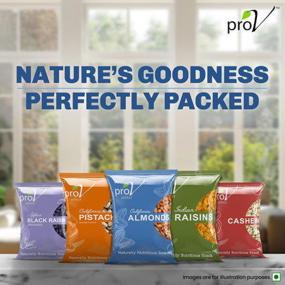 ProV Select Dried Almond 500 gm, Dry Fruits | Whole Natural Badam | High in Protein & Vitamin E | Economical Value Pack