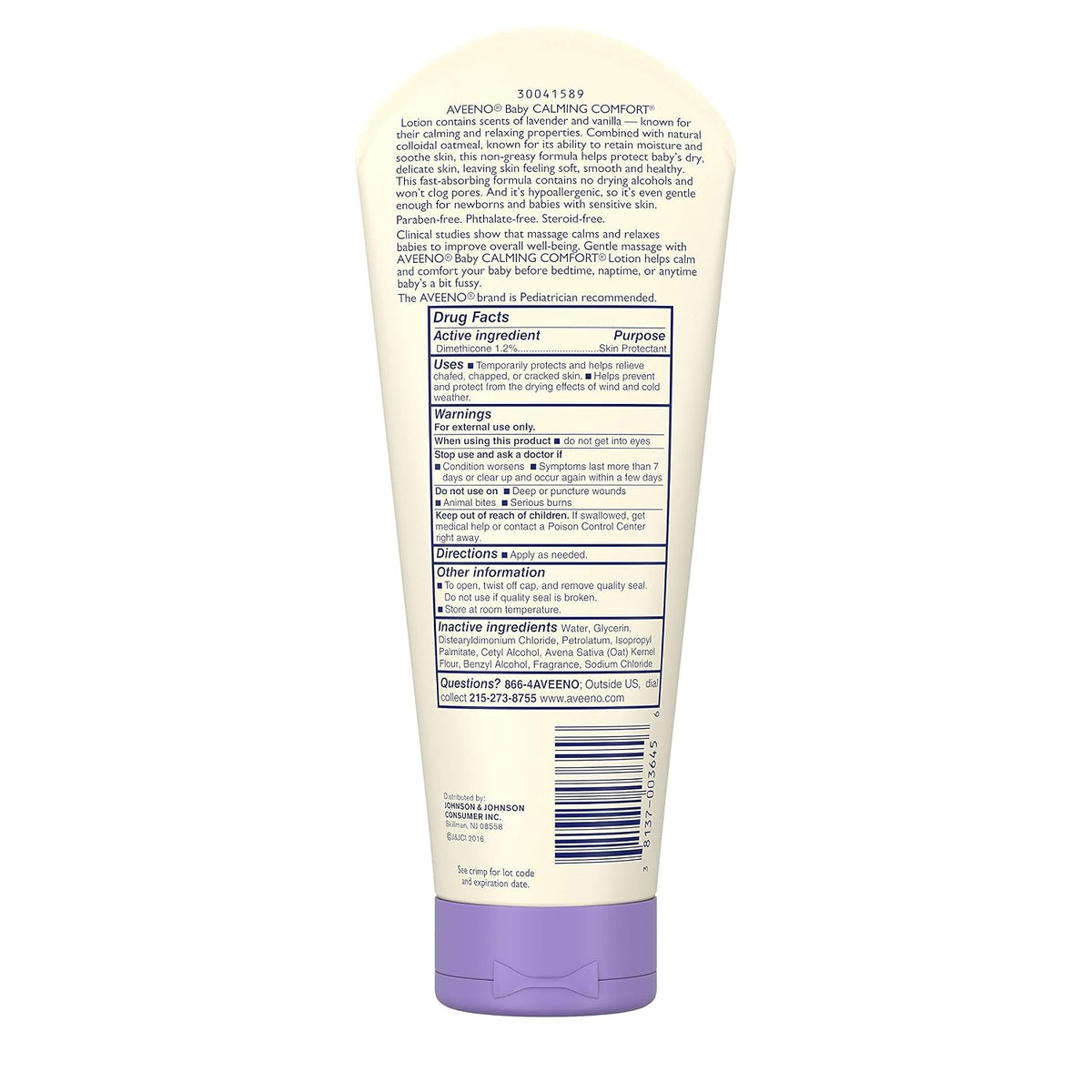 Aveeno Baby Calming Comfort Lotion 8 oz