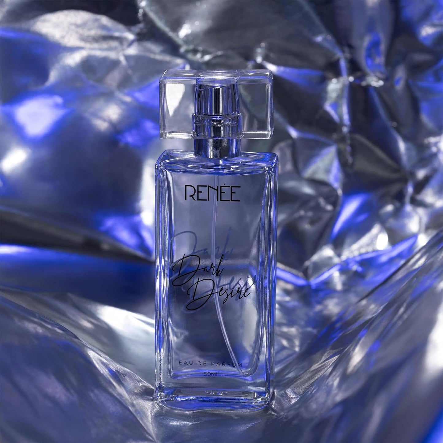 RENEE Eau De Parfum Dark Desire | Long Lasting Fragrance l Premium Perfume | Notes of Almond & Sandalwood | Perfect Gifting Option for Women l Floral Scent for All Occasions | Travel Friendly l 50 ml