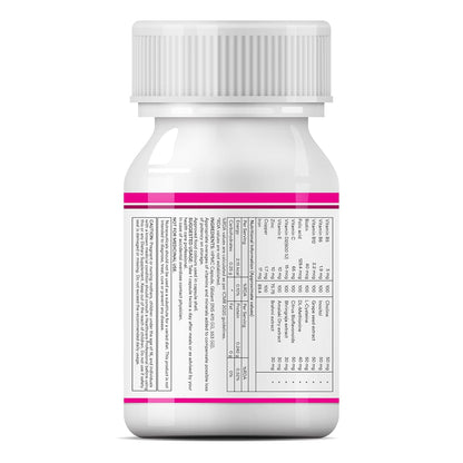 INLIFE Advanced Hair Skin & Nails Supplement with Biotin, Multivitamin Minerals, Amino Acids for Hair Care - 60 Vegetarian Capsules