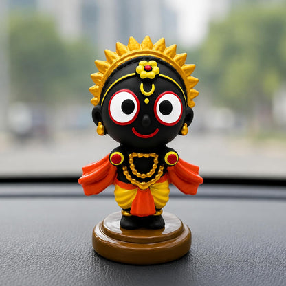 UNOVATE Lord Jagannath Idol for Home Temple, Car Dashboard & Office Desk