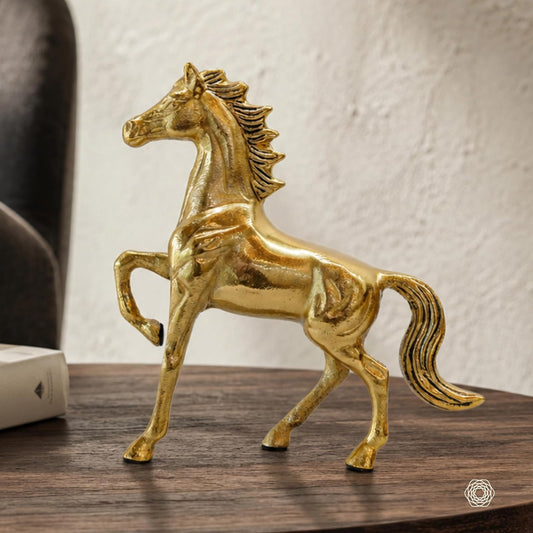 BEHOMA Metal Horse Decorative Figurine Showpiece
