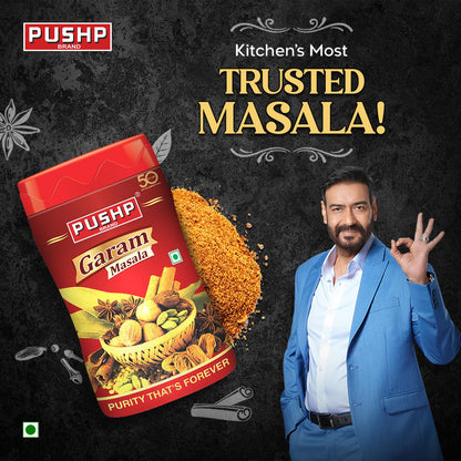 Pushp Brand Garam Masala Jar (500gm)