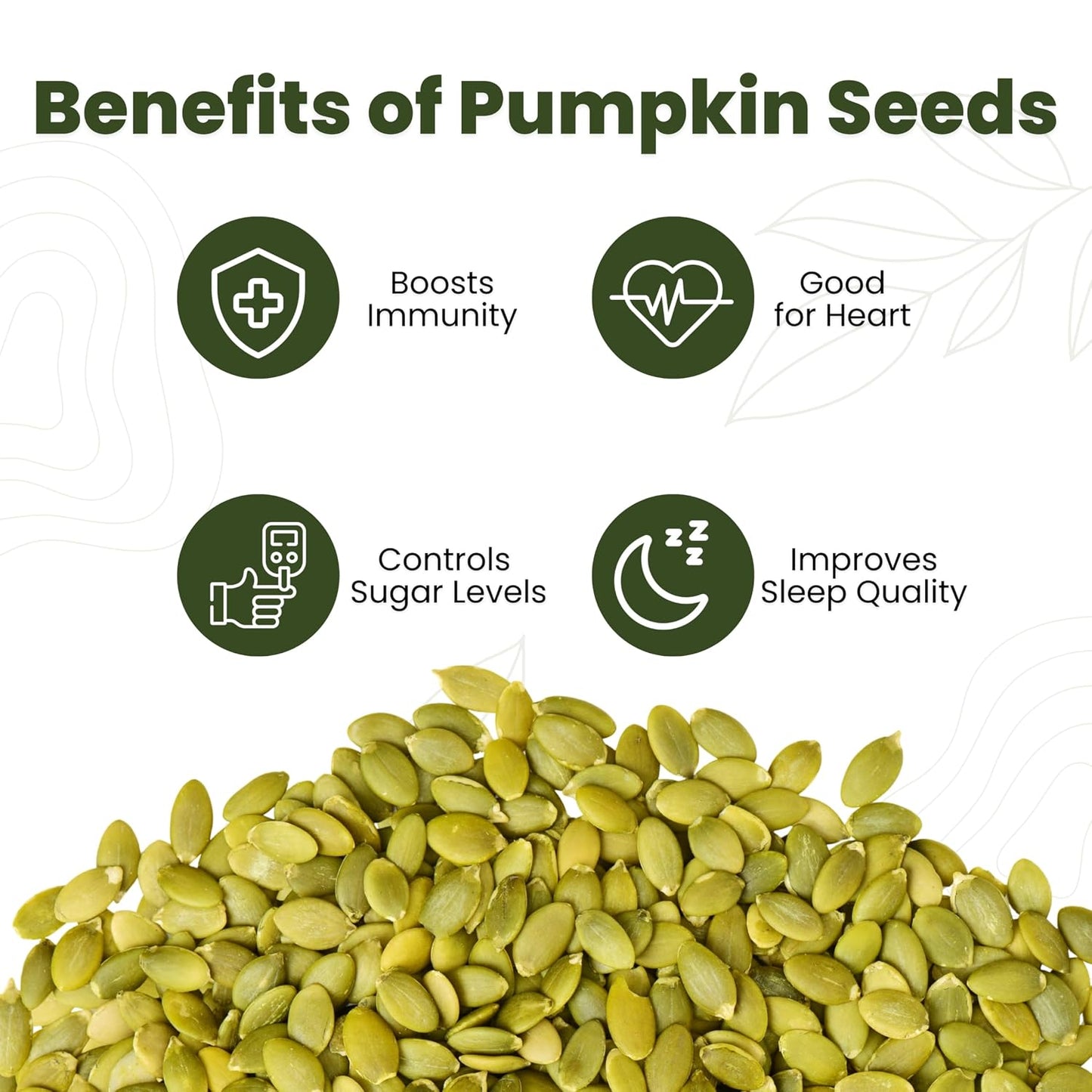 Nutrihar Roasted Pumpkin Seeds 100g | AAA Grade | Unsalted & Roasted Pumpkin Seeds for Eating | No Added Oil | Protein Rich Seeds