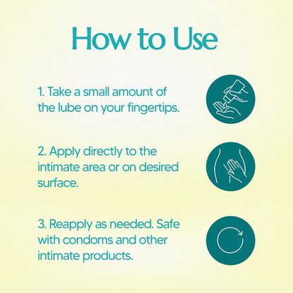 FemiSafe Ease Lube |Water-Based & Glycerin-Free Lubricant |With Aloe Vera & Banana Extract |non staining & prevent dryness |Skin friendly | 50 g