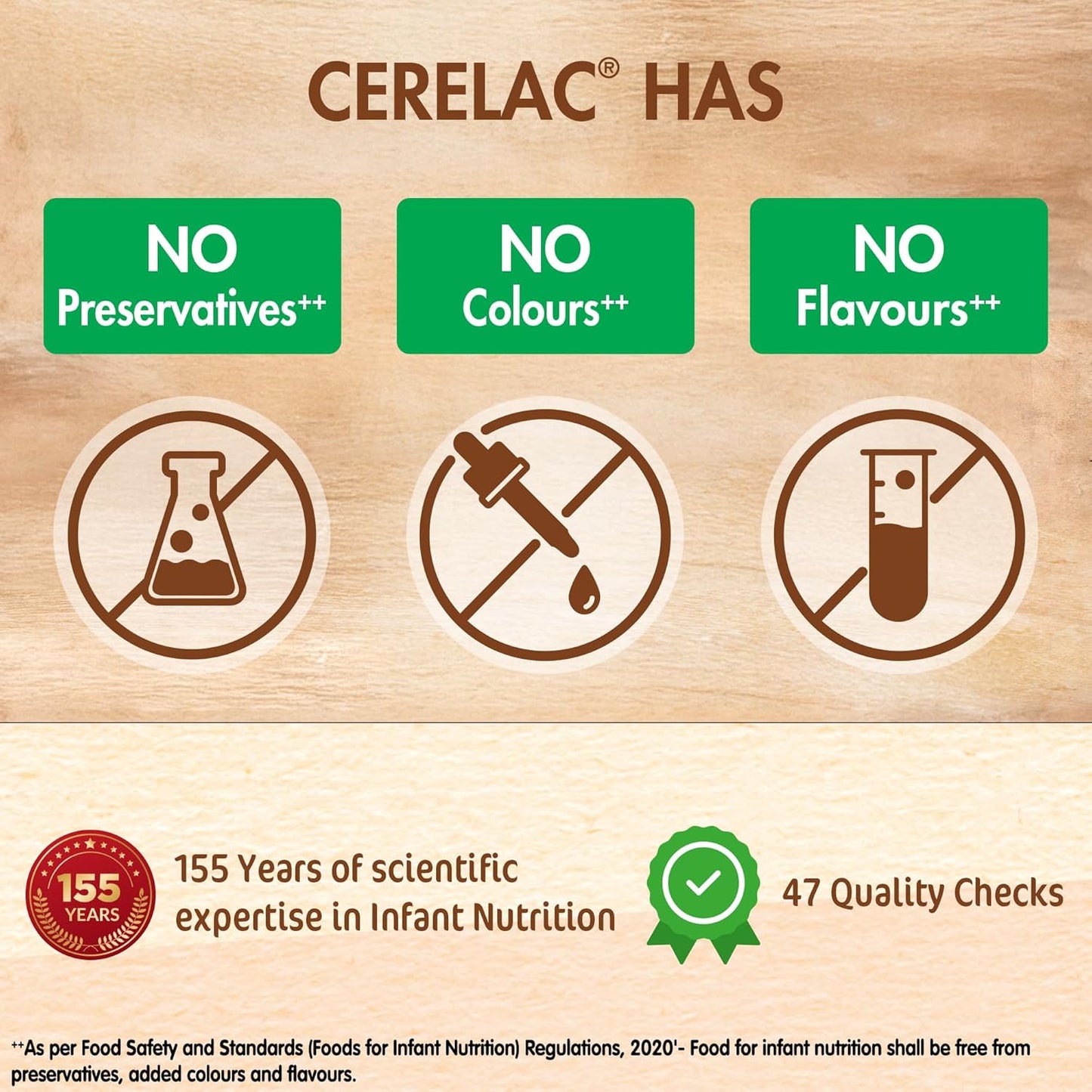 CERELAC Baby Food Cereal | No Refined Sugar | No Preservatives | Wheat Apple Carrot for 6 to 24 Months Baby | With Omega 3 Iron Protein Calcium Vit D | Instant Cereal | 300g (Weight may vary upwards)