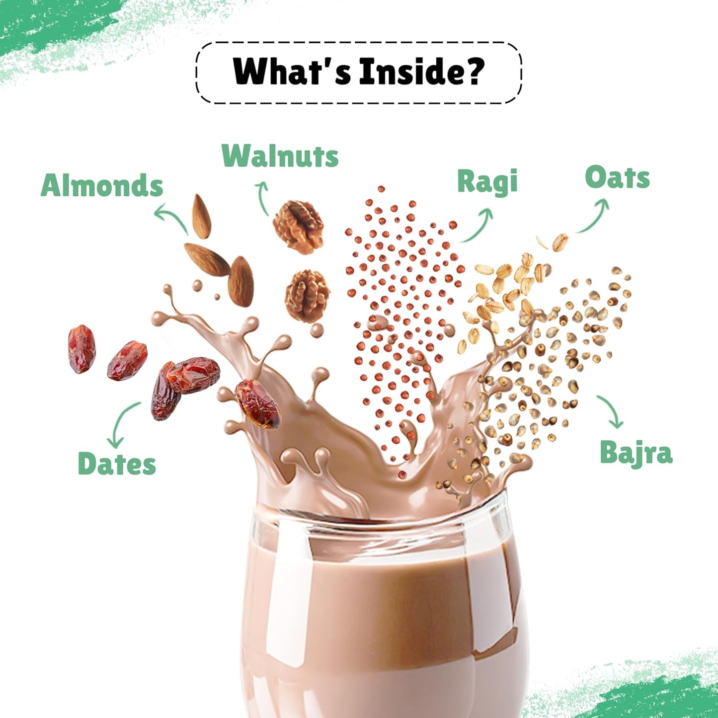 Little Joys Nutrimix Nutrition Powder Trial Box | 6 Flavours | 2-6 Years | Zero Refined Sugar | Supports Healthy Growth & Boosts Immunity | With Ragi, Bajra, Almonds & Oats| 200 Gram