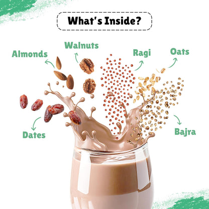 Little Joys Nutrimix Nutrition Powder Trial Box | 6 Flavours | 2-6 Years | Zero Refined Sugar | Supports Healthy Growth & Boosts Immunity | With Ragi, Bajra, Almonds & Oats| 200 Gram