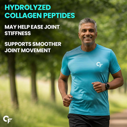 Carbamide Forte Hydrolyzed Collagen Supplements | Collagen Powder for Women & Men with 20g Peptides + 18g Protein Per Scoop | Type I & III with Hyaluronic Acid, Biotin, Vitamin C & E | Belgian Chocolate Flavour | 460g