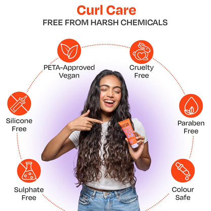 Manetain Hard Hold Curl Gel 100ml for Curly Hair & Wavy Hair | Strong Hold Curly Hair Gel for Women | Frizz Control, Long‑Lasting Definition & Shine | Humidity‑Resistant, Vegan, Silicone‑Free