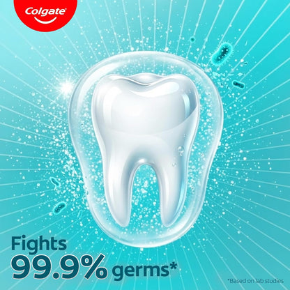 Colgate Active Salt Buy 3 Get 1 Free, 800g (200g x 4, Pack of 4) Toothpaste, Daily Germ Protection, Toothpaste with Salt & Mint, Healthy Gums & Teeth, Fights Germs & Eliminates Bad Breath