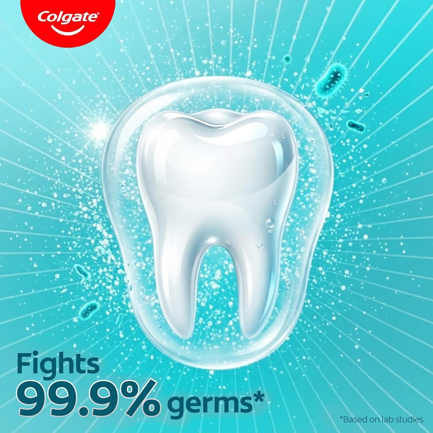 Colgate Active Salt Toothpaste, Daily Germ Protection, Pack Of 100G, Oral Care, Colgate Toothpaste With Salt And Mint, Healthy Gums & Teeth, Toothpaste That Fights Germs & Eliminates Bad Breath