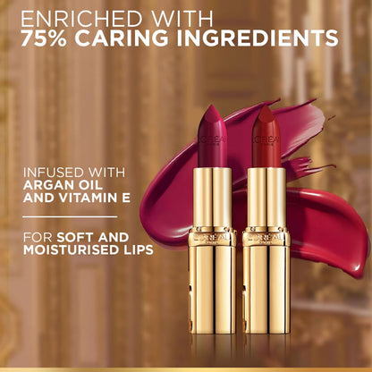 L’Oréal Paris Color Riche Satin Lipstick- 112 Paris Paris, 4.3 gm