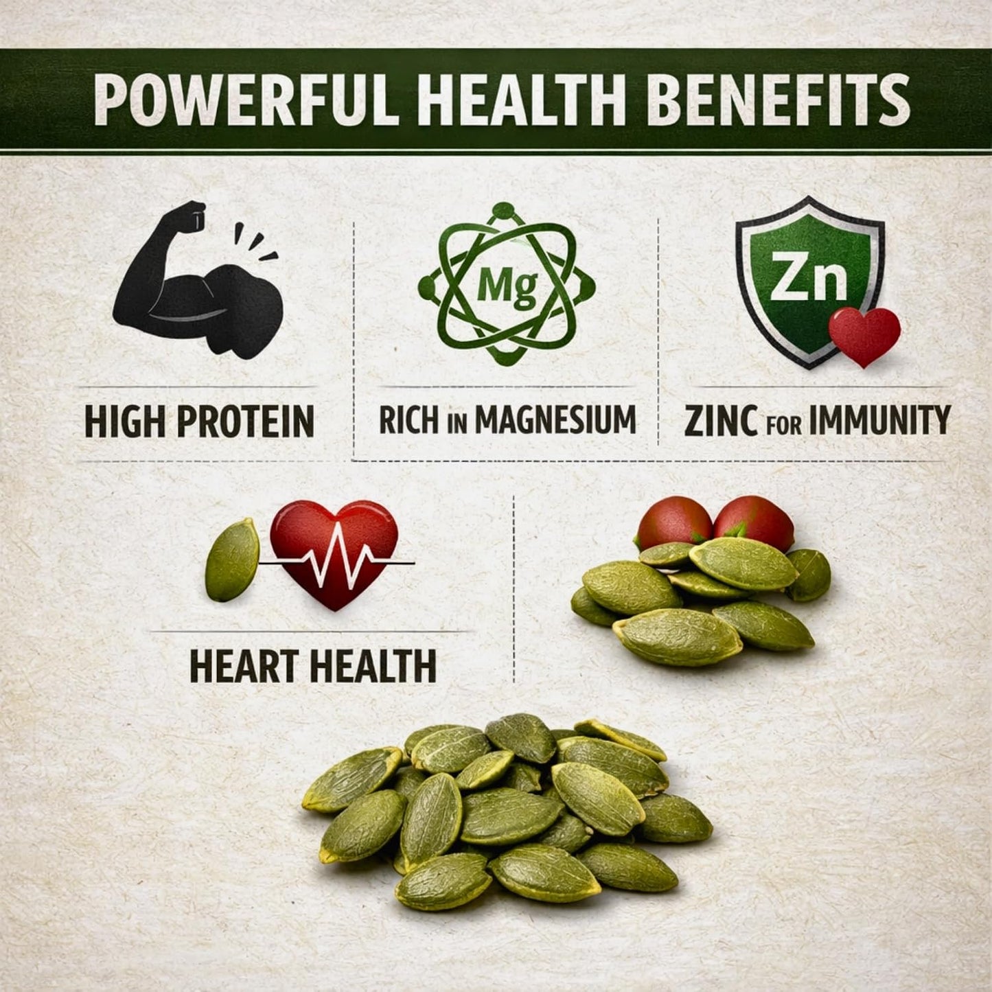 Dry Goods Co Premium Pumpkin Seeds 200g | Raw & Natural Pepitas | High Protein Healthy Snack | Rich in Magnesium & Fiber | Superfood Seeds | No Additives | Lab Tested