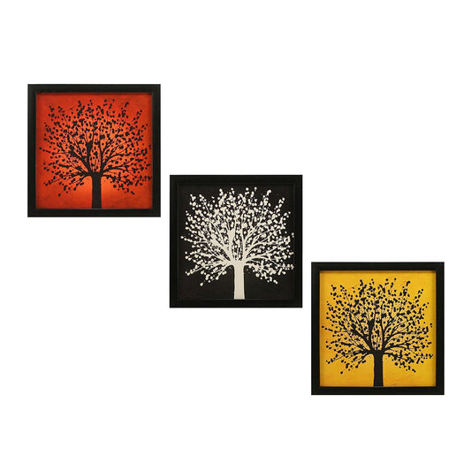 3 Piece Framed Wall Hanging Decor Modern Art (1066)