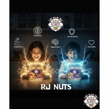 RJ Nuts Premium Nutmix Fruit & Nuts Natural Premium Mix Nuts (Cashews, Almonds, Raisins, Cranberries) Delicious & Crunchy Dry Fruits