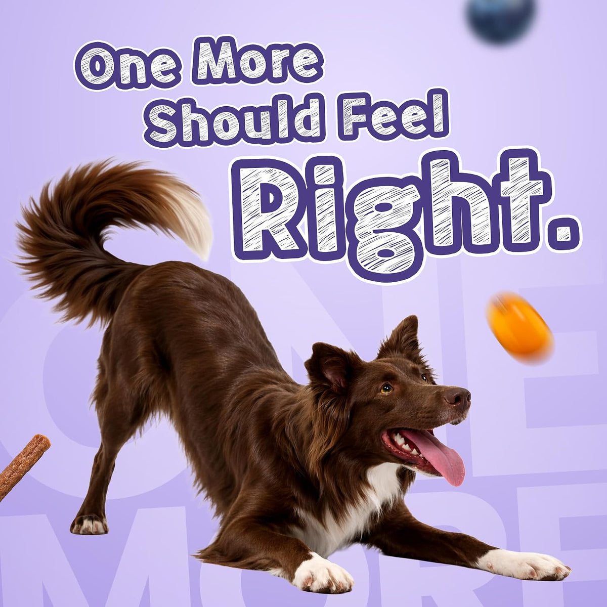 TailsAlive Shinyy+ Treats for Dogs | Skin & Coat Support | No Added Sugar | Fish Oil, Sea Buckthorn & Collagen | Blueberry Blast | 100g