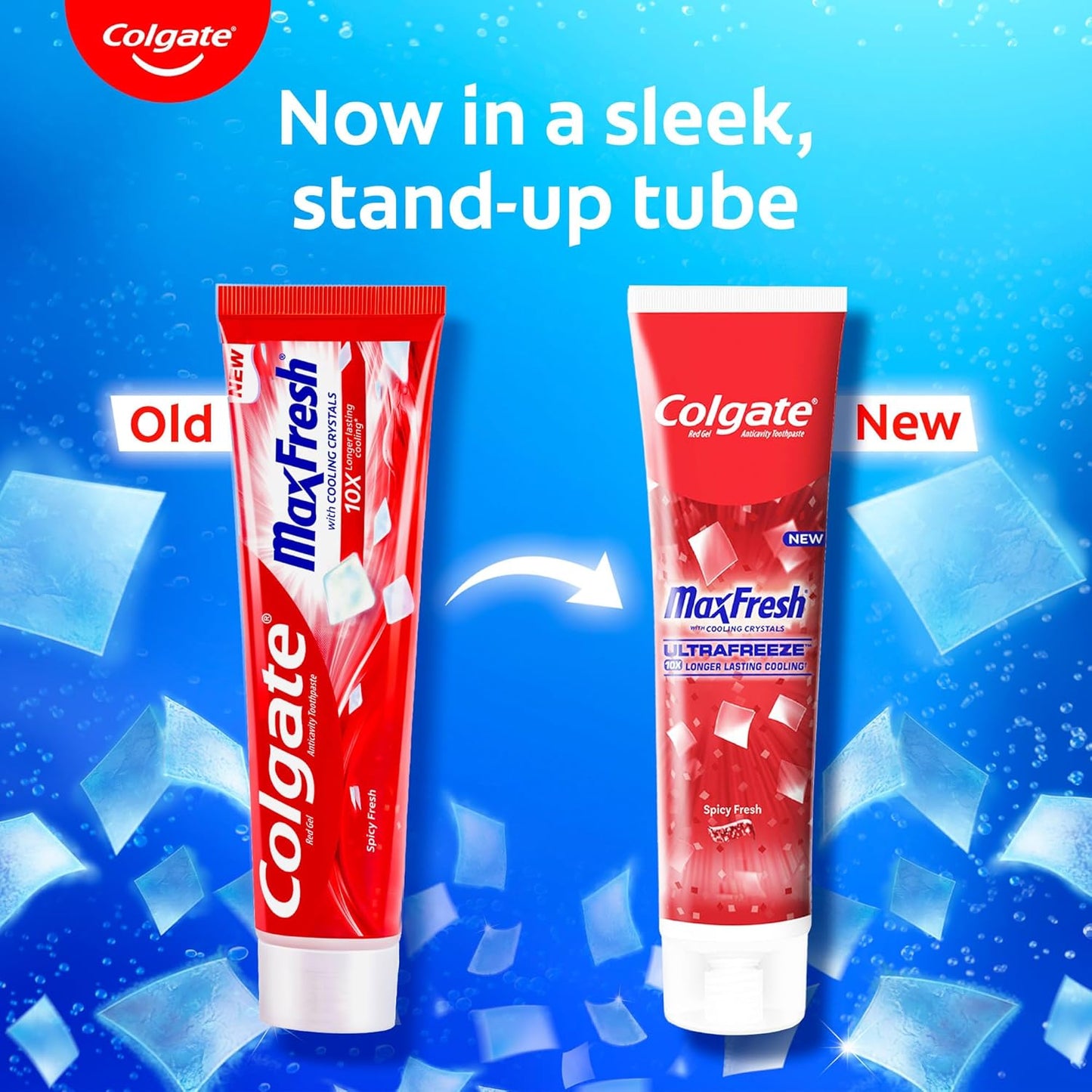 Colgate Toothpaste Maxfresh Spicy Fresh- 80 G (Red Gel)