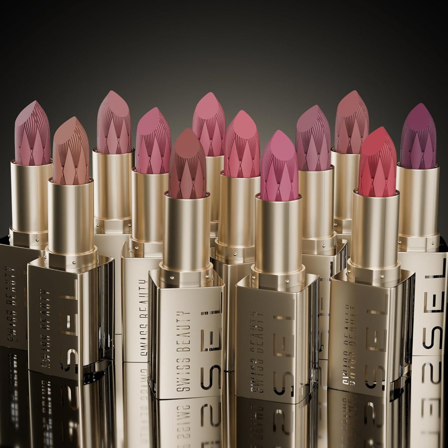 Swiss Beauty Select Crème Touch Hydrating Lipstick | With Vitamin E and Tea Tree Oil | High -shine finish | shade- Walnut Brown, 4g