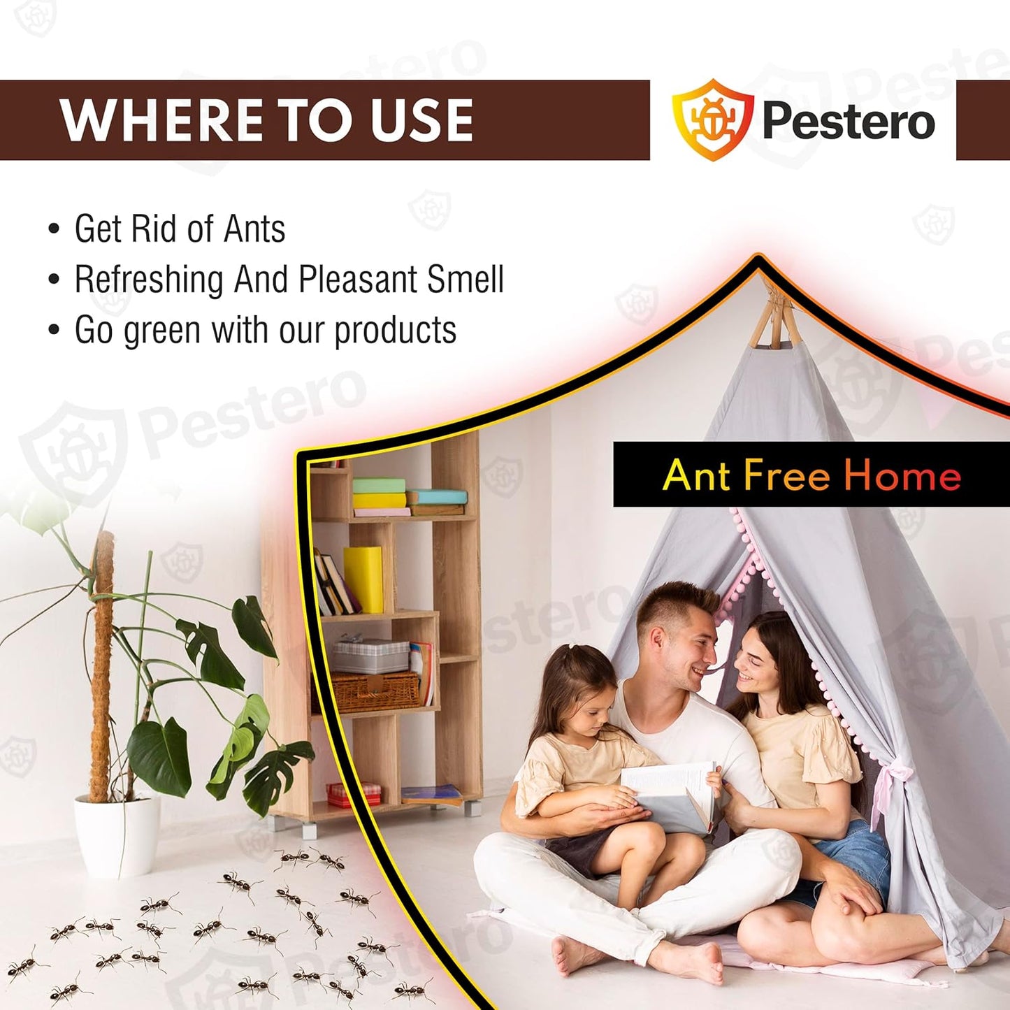 Herbal Ant Repellent For Home | Eliminates Bed Bug Colony in 10 Minutes | Anti Ant Spray For Home And Kitchen | Red Ants Repellent | Red Ant Repellent For Home