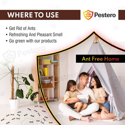 Herbal Ant Repellent For Home | Eliminates Bed Bug Colony in 10 Minutes | Anti Ant Spray For Home And Kitchen | Red Ants Repellent | Red Ant Repellent For Home