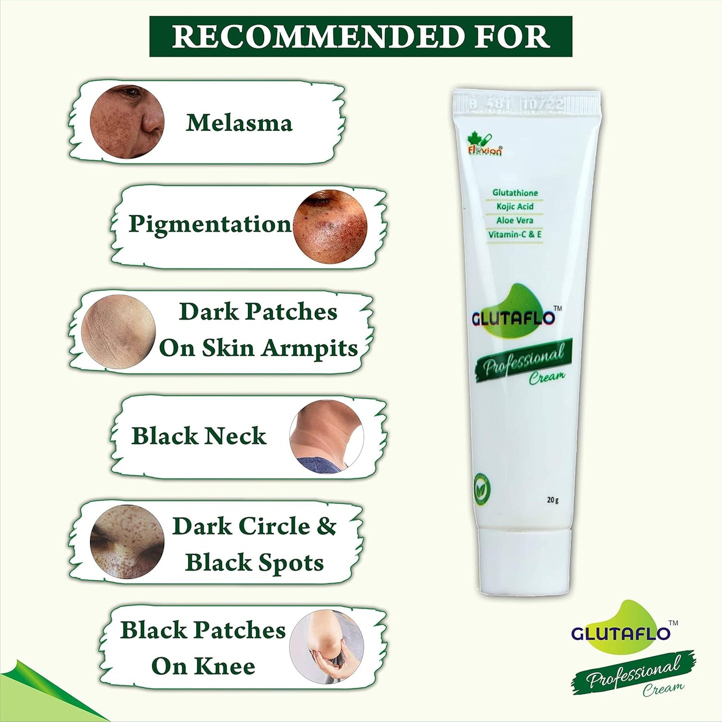 PROFESSIONAL CREAM 20GM Face Cream For Melasma Dark Spots Pigmentation and Anti Ageing With Vitamine C & E & B3