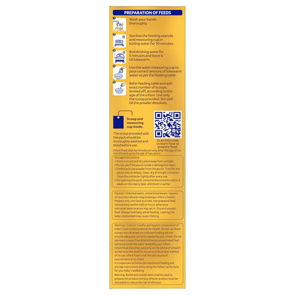 Aptamil Gold 2 Follow up Infant Formula Powder (After 6 months), Stage 2 -400gms -Bag-In-Box