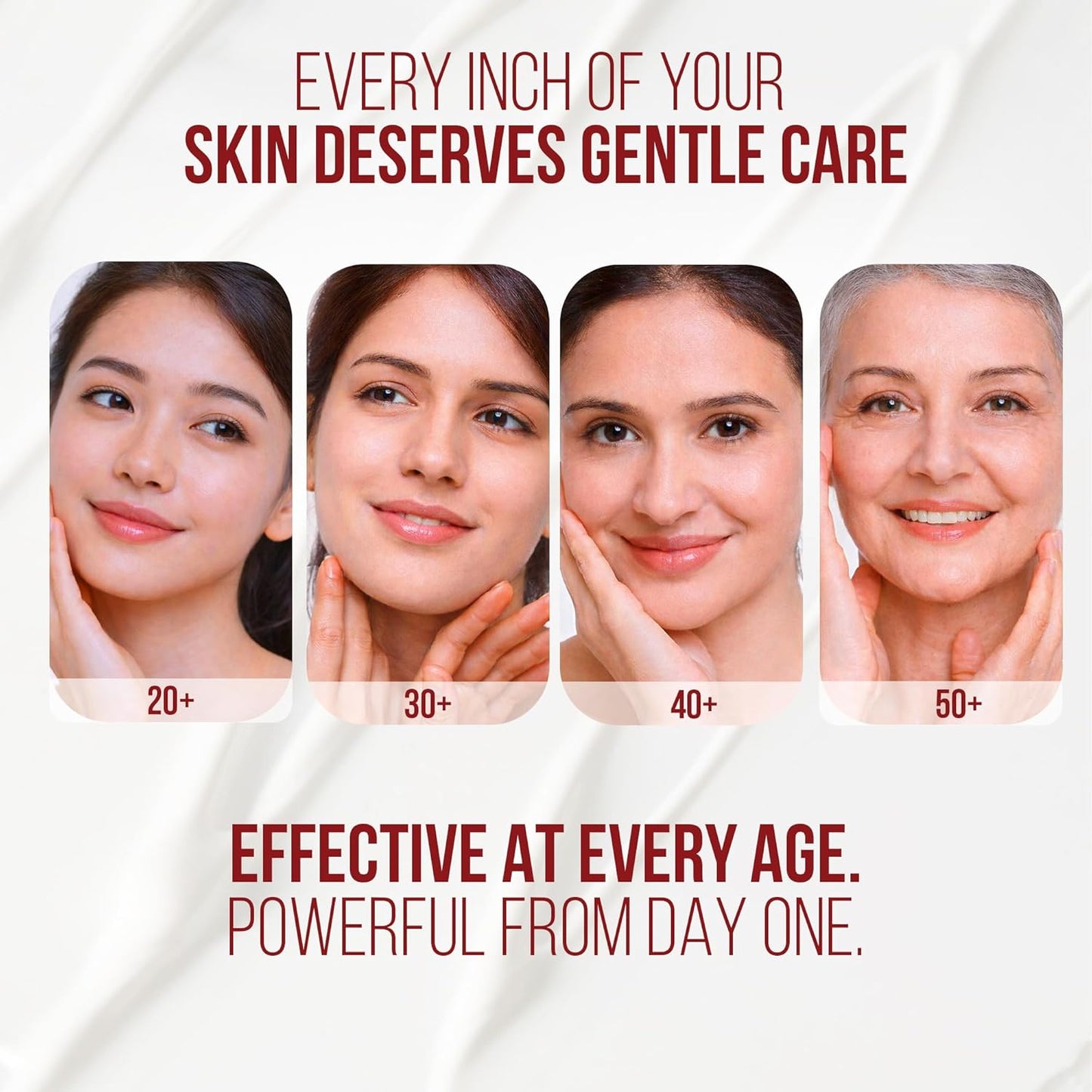 Mitchell USA Lift & Firm Instant Face Tightening and Anti Aging Serum | Targets wrinkles | Helps lift and tighten skin | With Lotus Seed Extract, Hazel Liquid Extract & Vitamin E | For all skin types | 30ml