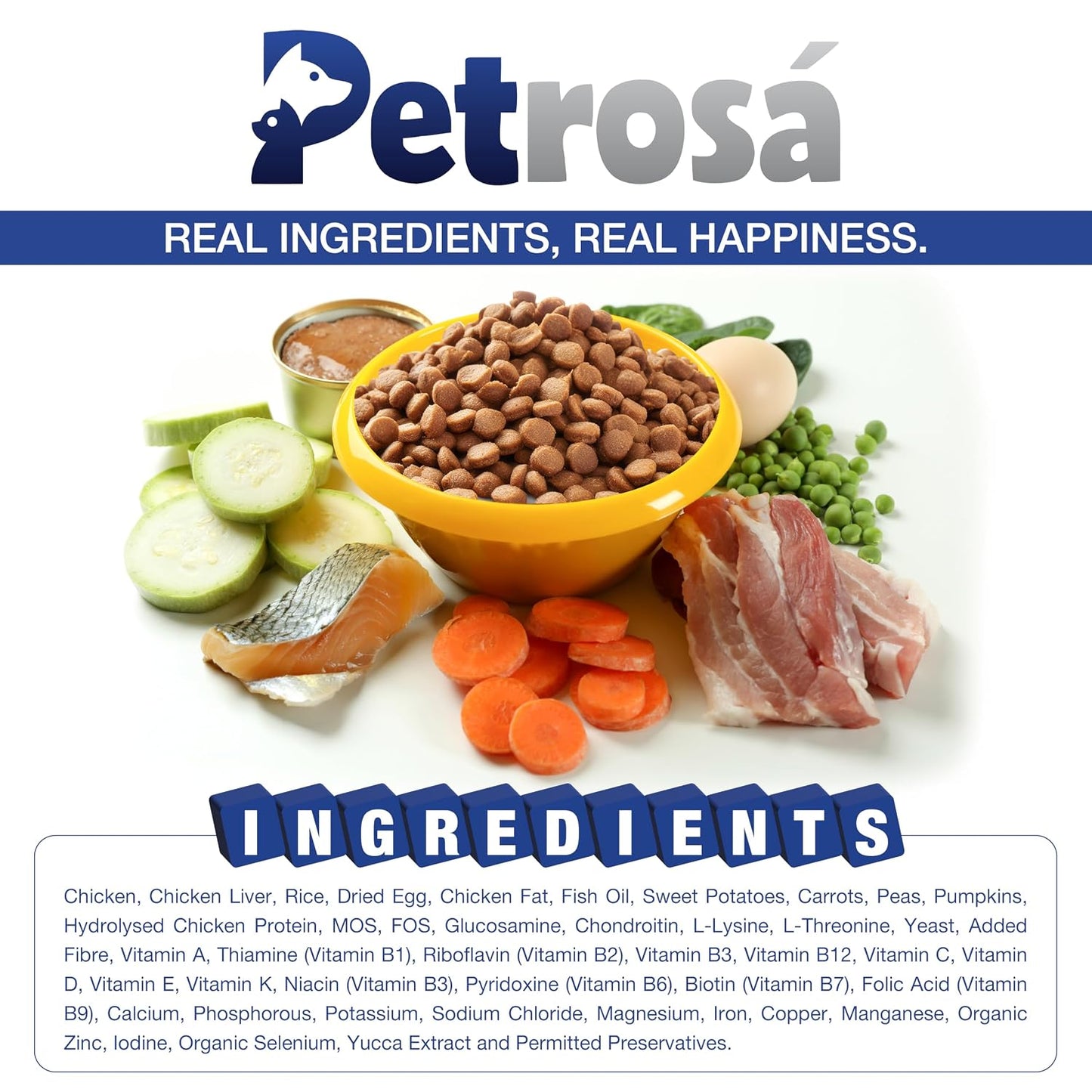 Petrosa Large Breed Starter Dog Food for Mother & Puppy (2 Weeks to 2 Months), 1 Kg, 32% Protein, DHA & Prebiotics – Complete Early Life Nutrition