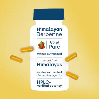 The Oak Age Berberine HCl 97% with Milk Thistle Supplement, 1200 mg| 60 Capsules