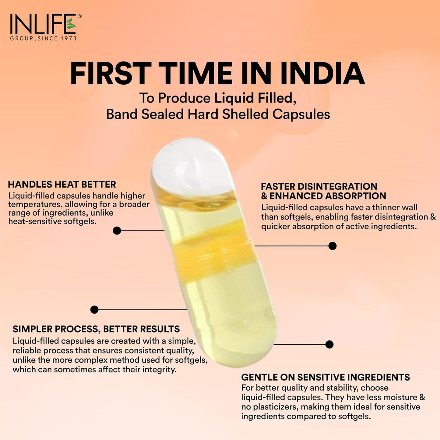 INLIFE Garlic Oil Capsules for Heart Health and Immune Support for Men and Women - 60 Liquid Filled Capsules
