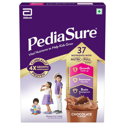 Pediasure Nutritional Drink Powder, Chocolate, Scientifically Designed Nutrition for Supporting Kids Growth 375g