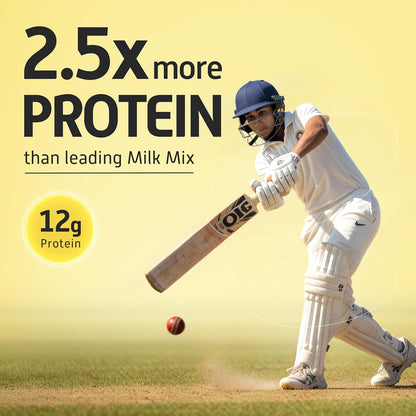 Little Joys Chocolate Nutrimix 13+ (350g) | Naturally Sweetened with Dates & Jaggery | With 23 Essential Vitamins & Minerals | 12g Protein per Serving | Supports Healthy Growth & Boosts Immunity| Chocolate Flavour Nutrition Drink Powder