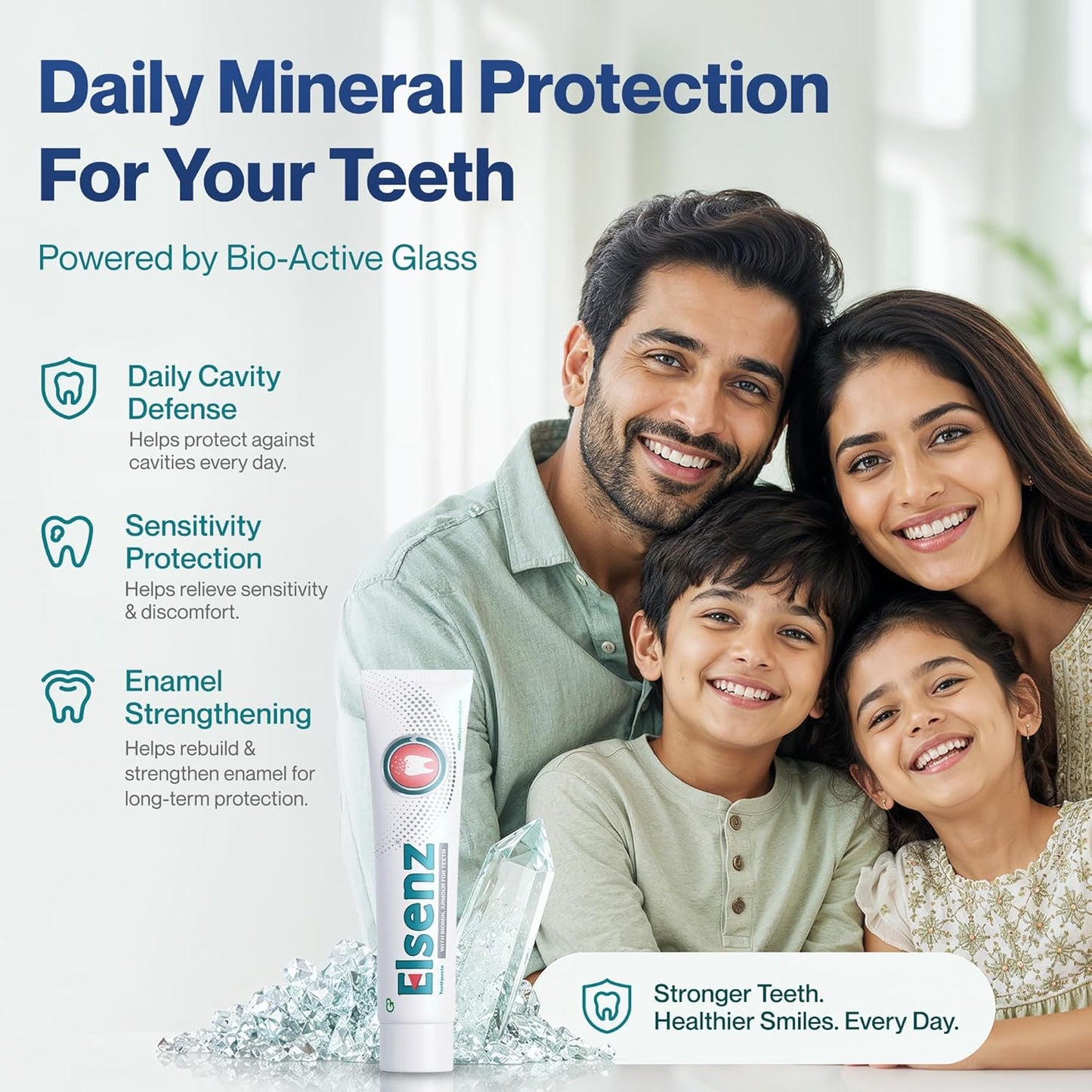 Anti Cavity Toothpaste 70g Pack of 1 | Fluoride Toothpaste for Tooth Decay, Enamel Repair and Improved Oral Health | Vegan