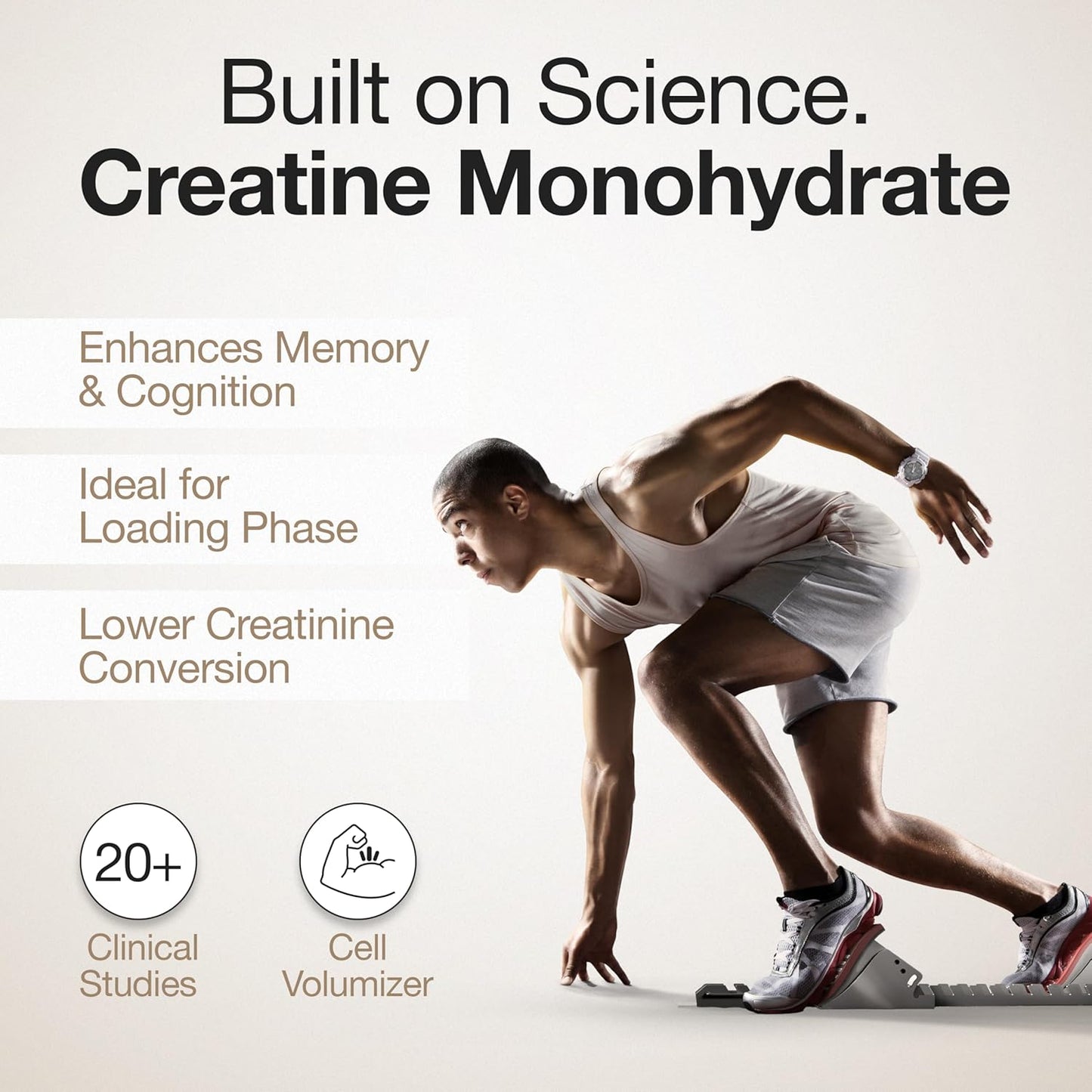 Wellbeing Nutrition 100% Pure Micronised Creatine Powder Monohydrate + HCL| Unflavoured |100g, 33 servings | Tested for Purity | For Muscle Strength & Recovery, Muscle Growth| For Men & Women