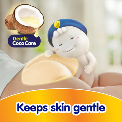 Mamypoko pants All Night AbsorbPant Style Baby Diapers Size(XL), 52 Count, Ideal for 12-17Kgs|+50% wider and repeated absorption for all night 12hr protection from leakage, prevents heaviness.