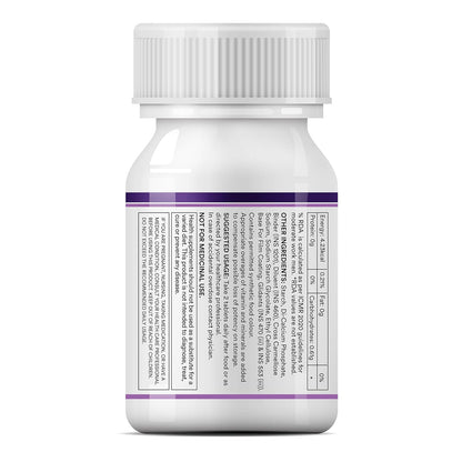 INLIFE ZMA (Zinc Magnesium Aspartate & Vitamin B6) For Men And Women | For Muscle Strength, Recovery, Sleep, Immune Support - 60 Tablets (Pack of 1)