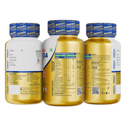 Nutrela Combo omega 60 Softgel & Daily active multivitamin 30 Capsules