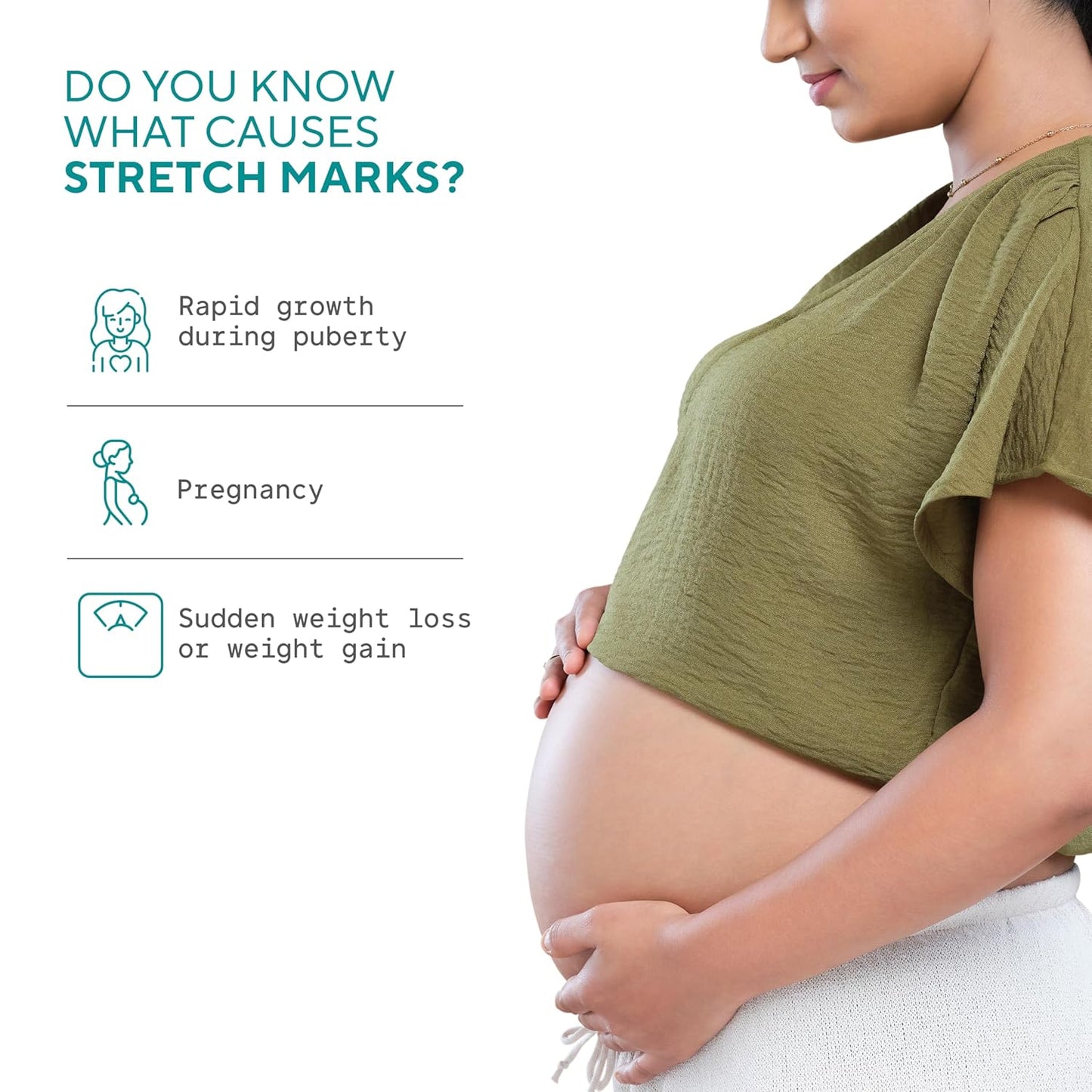 EQUALSTWO by Zydus Anti Stretch Mark oil, 100ml, 100% Natural Stretch Marks Oil for Pregnancy, Enriched with Flex Seeds & Oat Oil to Lighten Scars, Dermatologically Tested, No Paraben No Sulphate (Pack of 1)