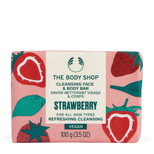 The Body Shop Vegan Strawberry Soap, 100 G