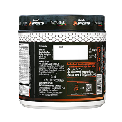 Nutrela Pre Workout Supplement 300 Grams