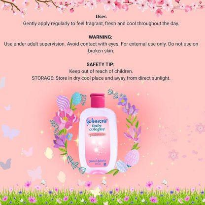 Johnsons Baby Cologne Powder Mist 125mL