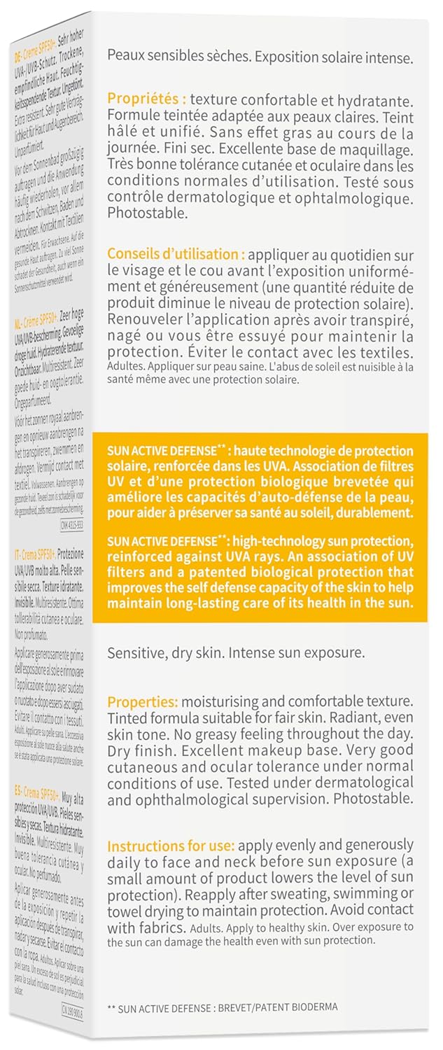 Product packaging with text on a white background